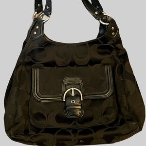 COACH Campbell Signature Hobo